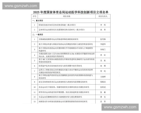 體育運動研究所：推動體育科學創新與實踐應用的前沿平臺